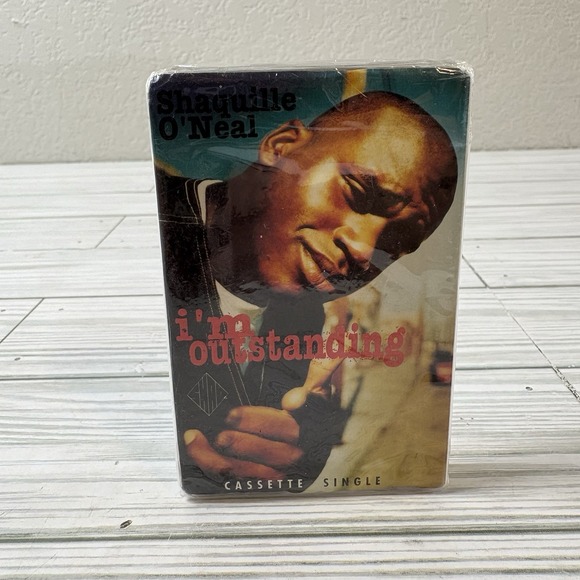 Shaquille O'Neal I'm Outstanding Vintage 1994Cassette Funk Lord Jive Sealed